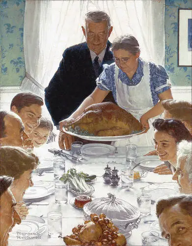 Freedom from Want, Norman Rockwell, 1943